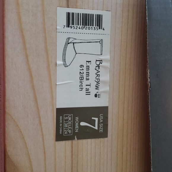 Bearpaw Emma tall birch boots - Picture 5 of 10